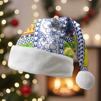 New Caledonia Christmas Santa Hat Festive Beach Vibes - Polynesian Pride