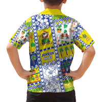 New Caledonia Christmas Family Matching Puletasi and Hawaiian Shirt Festive Beach Vibes - Polynesian Pride