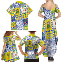 New Caledonia Christmas Family Matching Summer Maxi Dress and Hawaiian Shirt Festive Beach Vibes LT05 - Polynesian Pride