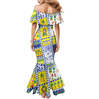 New Caledonia Christmas Mermaid Dress Festive Beach Vibes - Polynesian Pride