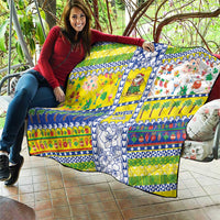 New Caledonia Christmas Quilt Festive Beach Vibes - Polynesian Pride
