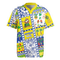 New Caledonia Christmas Rugby Jersey Festive Beach Vibes - Polynesian Pride