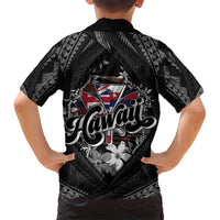 Hawaii November 28th Family Matching Tank Maxi Dress and Hawaiian Shirt Kanaka Maoli Tribal Pattern LT05 - Polynesian Pride