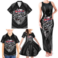 Hawaii November 28th Family Matching Tank Maxi Dress and Hawaiian Shirt Kanaka Maoli Tribal Pattern LT05 - Polynesian Pride