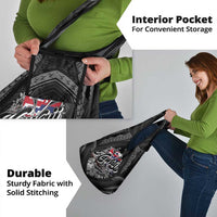 Hawaii November 28th Grocery Bag Kanaka Maoli Tribal Pattern - Polynesian Pride