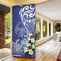 Personalised Hafa Adai Guam Door Cover Latte Stone With Coconut Crab