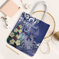 Hafa Adai Guam Tote Bag Latte Stone With Coconut Crab