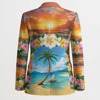 Guam Blazer Eternal Summer Sunset Beach