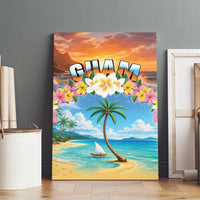 Guam Canvas Wall Art Eternal Summer Sunset Beach