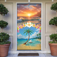 Guam Door Cover Eternal Summer Sunset Beach