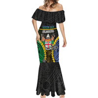 Personalised South Sea Islanders And Fiji Mermaid Dress Kanakas Fijian Tapa Pattern LT05 - Polynesian Pride