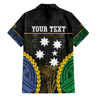 Personalised South Sea Islanders And Vanuatu Family Matching Long Sleeve Bodycon Dress and Hawaiian Shirt Kanakas Sand Drawing Pattern LT05 - Polynesian Pride