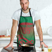 Custom Onehunga High School Apron Maori Koru Pattern