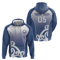 Custom New Zealand Aotea College Hoodie Maori Koru Pattern