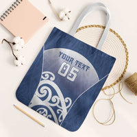 Custom New Zealand Aotea College Tote Bag Maori Koru Pattern
