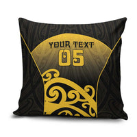 Custom Motueka High School Pillow Cover Maori Koru Pattern