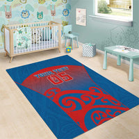 Custom St Joseph's Maori Girls' College Area Rug Maori Koru Pattern