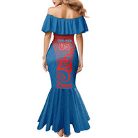 Custom St Joseph's Maori Girls' College Mermaid Dress Maori Koru Pattern