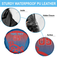 Custom St Joseph's Maori Girls' College Spare Tire Cover Maori Koru Pattern
