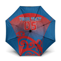 Custom St Joseph's Maori Girls' College Umbrella Maori Koru Pattern