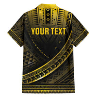 Personalised Polynesia Childhood Cancer Awareness Family Matching Tank Maxi Dress and Hawaiian Shirt You Are Stronger Than Cancer