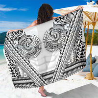 Polynesian Tattoo Inspired Cosplay Costume Sarong Tribal Warrior White - Polynesian Pride