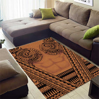 Polynesian Tattoo Inspired Cosplay Costume Area Rug Tribal Warrior - Polynesian Pride