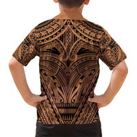 Polynesian Tattoo Inspired Cosplay Costume Hawaiian Shirt Tribal Warrior - Polynesian Pride