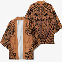 Polynesian Tattoo Inspired Cosplay Costume Kimono Tribal Warrior - Polynesian Pride