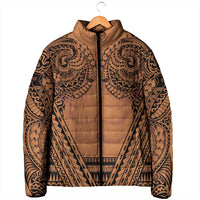 Polynesian Tattoo Inspired Cosplay Costume Padded Jacket Tribal Warrior - Polynesian Pride