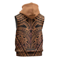 Polynesian Tattoo Inspired Cosplay Costume Sleeveless Hoodie Tribal Warrior - Polynesian Pride