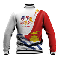 Personalised Kiribati Human Rights Day Baseball Jacket Polynesian Style LT05 - Polynesian Pride