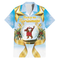 Fiji Christmas Family Matching Mermaid Dress and Hawaiian Shirt Snow Globe With Fijian Santa LT05