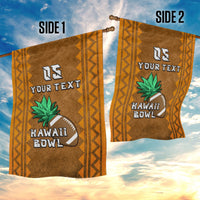 Custom Hawaii Honolulu Football Bowl Garden Flag Simple Style LT05 - Polynesian Pride