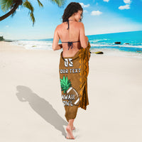 Custom Hawaii Honolulu Football Bowl Sarong Simple Style LT05 - Polynesian Pride