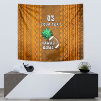 Custom Hawaii Honolulu Football Bowl Tapestry Simple Style LT05 - Polynesian Pride