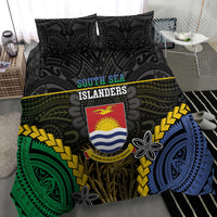 South Sea Islanders And Gilbert Islands Bedding Set Kanakas Polynesian Pattern
