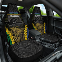 South Sea Islanders And New Ireland Car Seat Cover Kanakas Polynesian Pattern