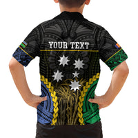 Personalised South Sea Islanders And New Ireland Hawaiian Shirt Kanakas Polynesian Pattern