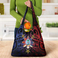 Philippines Guam Grocery Bag Filipino Sun With Guaman Seal