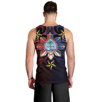 Philippines Guam Men Tank Top Filipino Sun With Guaman Seal