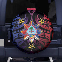 Philippines Guam Spare Tire Cover Filipino Sun With Guaman Seal