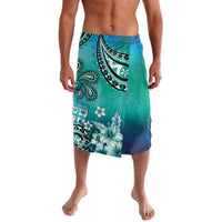 Fiji Born Indian Lavalava Palm Paisley With Tapa Pattern