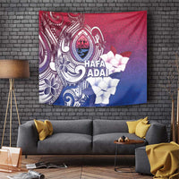 Guam Gadao Tapestry Hafa Adai Micronesian Tribal Pattern