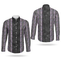 Hawaii Queen Liliuokalani Couples Matching Mermaid Dress and Long Sleeve Button Shirt Hawaiian Lei Pua Kalaunu LT05 - Polynesian Pride