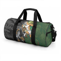 South Africa And New Zealand Duffle Bag Springboks And Kiwis Rugby Rivalry
