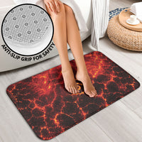 Lava Monster Costume Bathroom Set Fiery Lava Spiral