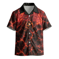Lava Monster Costume Kid Hawaiian Shirt Fiery Lava Spiral