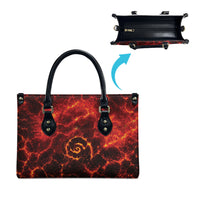 Lava Monster Costume Leather Bag Fiery Lava Spiral