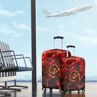 Lava Monster Costume Luggage Cover Fiery Lava Spiral